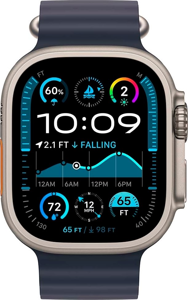 Apple Watch Ultra 2 (GPS+4G) 49mm, naturligt titan