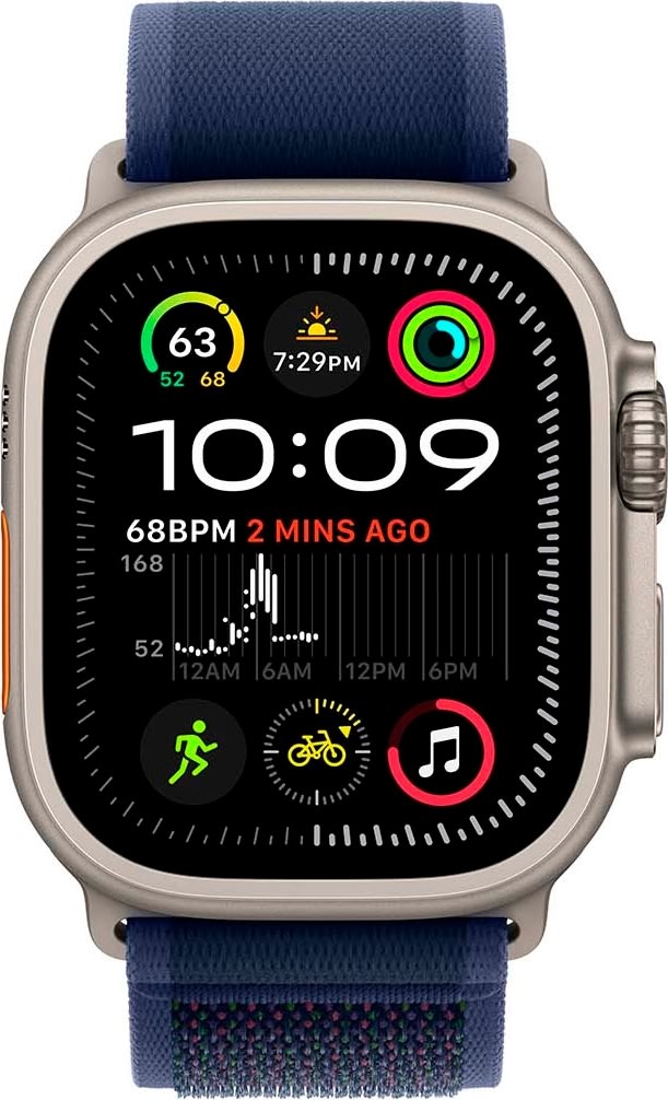 Apple Watch Ultra 2 (GPS+4G) 49mm, naturligt, M/L