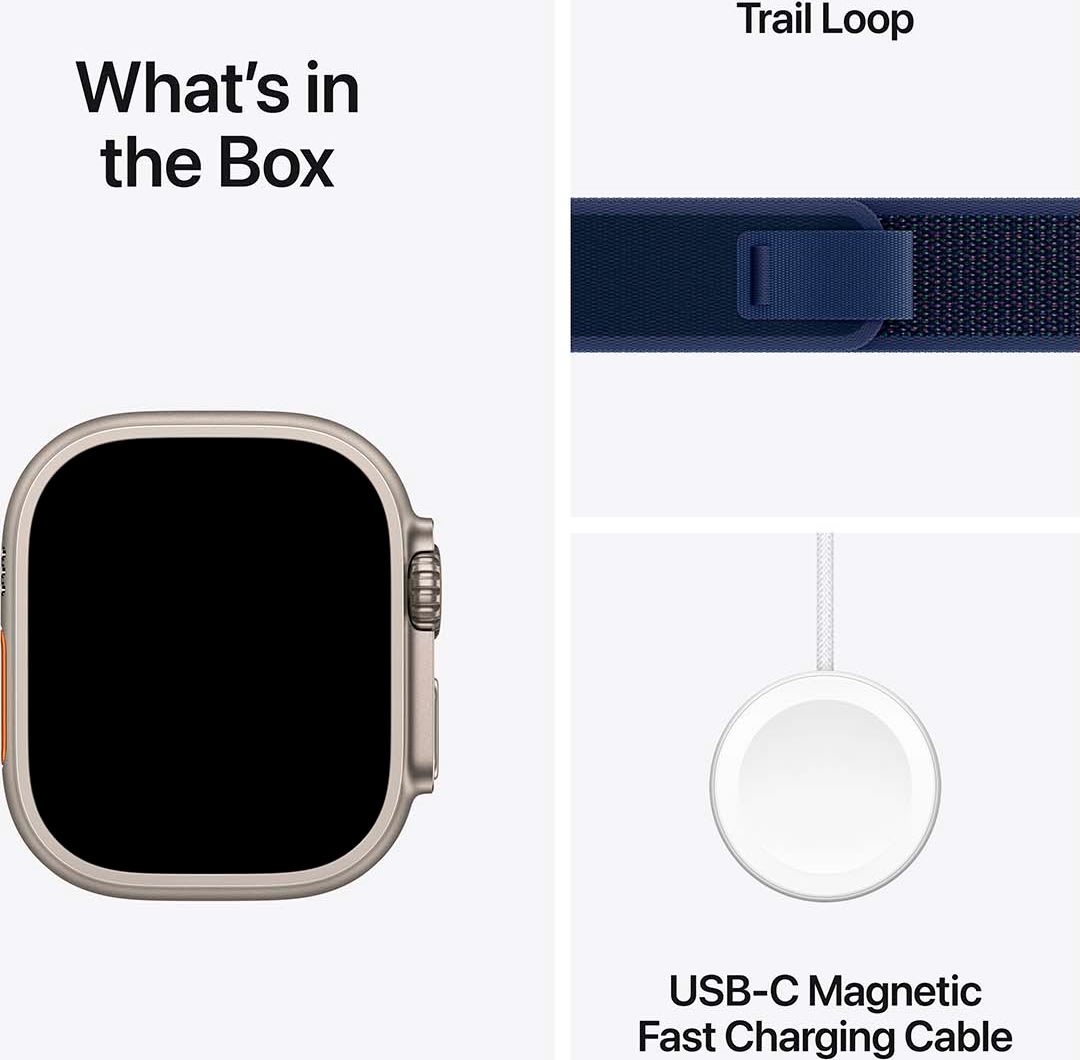 Apple Watch Ultra 2 (GPS+4G) 49mm, naturligt, M/L