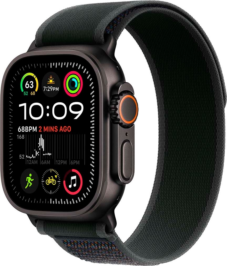 Apple Watch Ultra 2 (GPS+4G) 49mm, sort titan, M/L