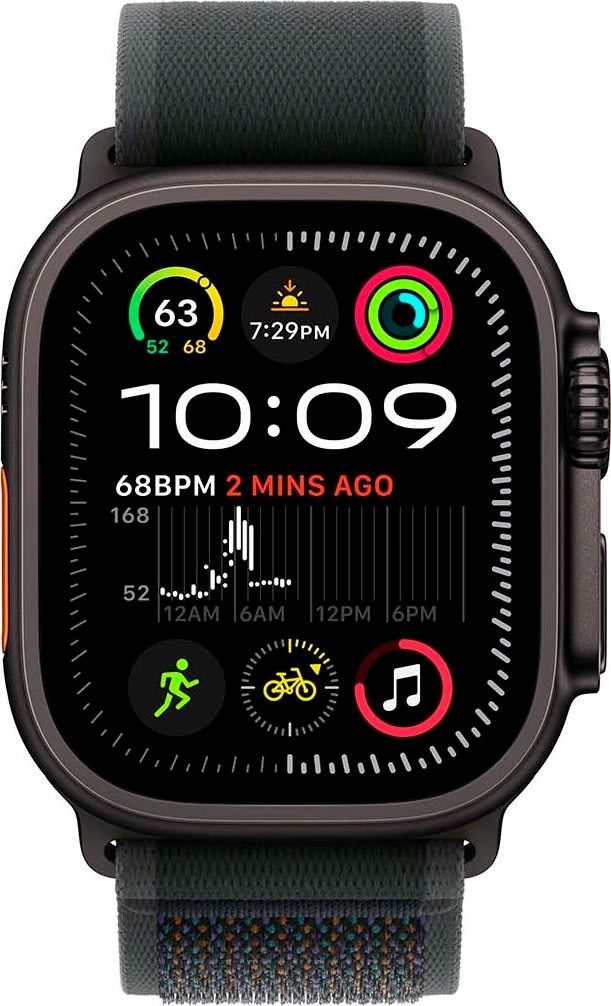 Apple Watch Ultra 2 (GPS+4G) 49mm, sort titan, M/L