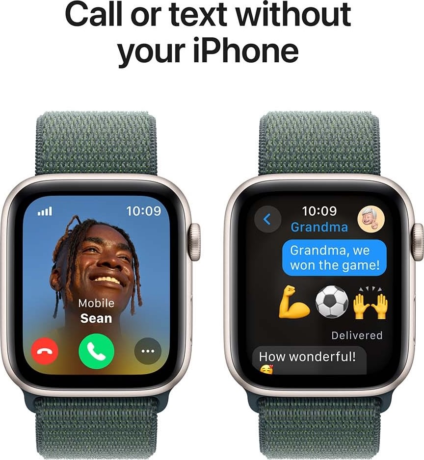 Apple Watch SE (GPS+4G) 44mm, stjerneskær, loop