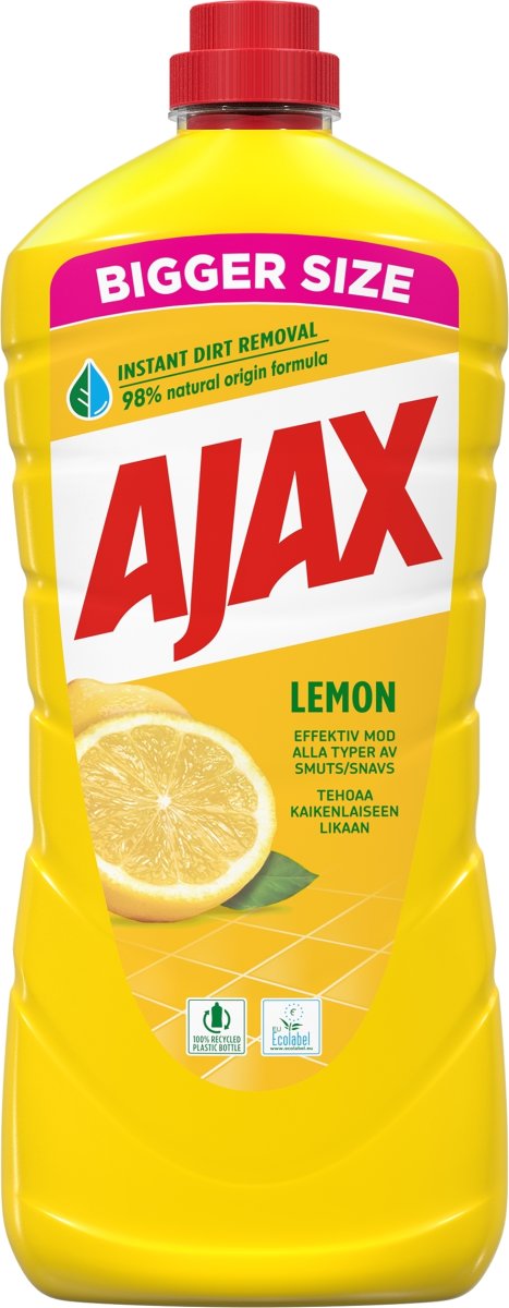 Ajax Universalrengøring | Lemon | 1,25 L
