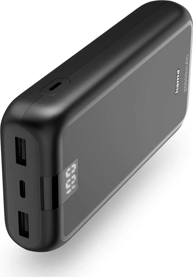 HAMA Powerbank performance 20000mAh, sort