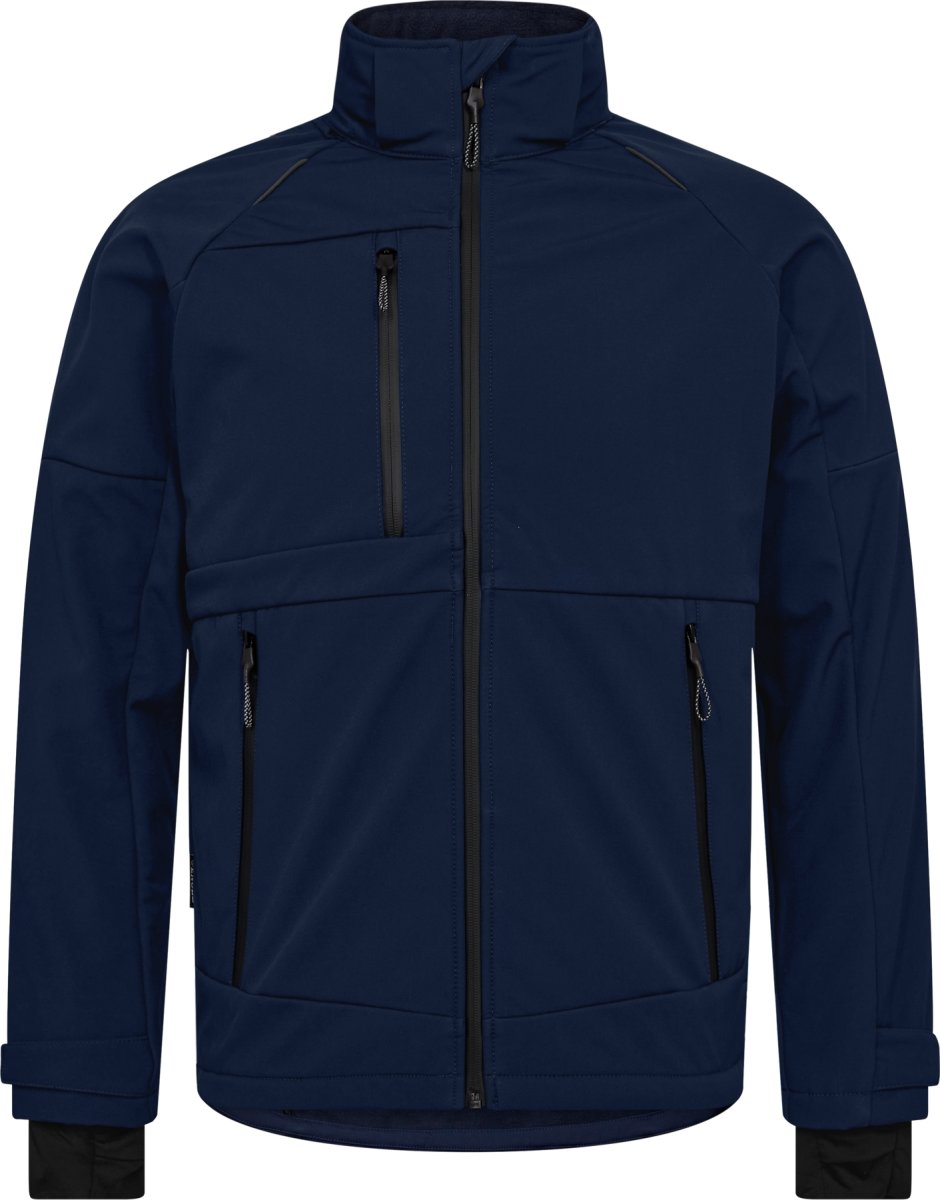 Engel X-treme softshelljakke, Blå, Str. 2XL