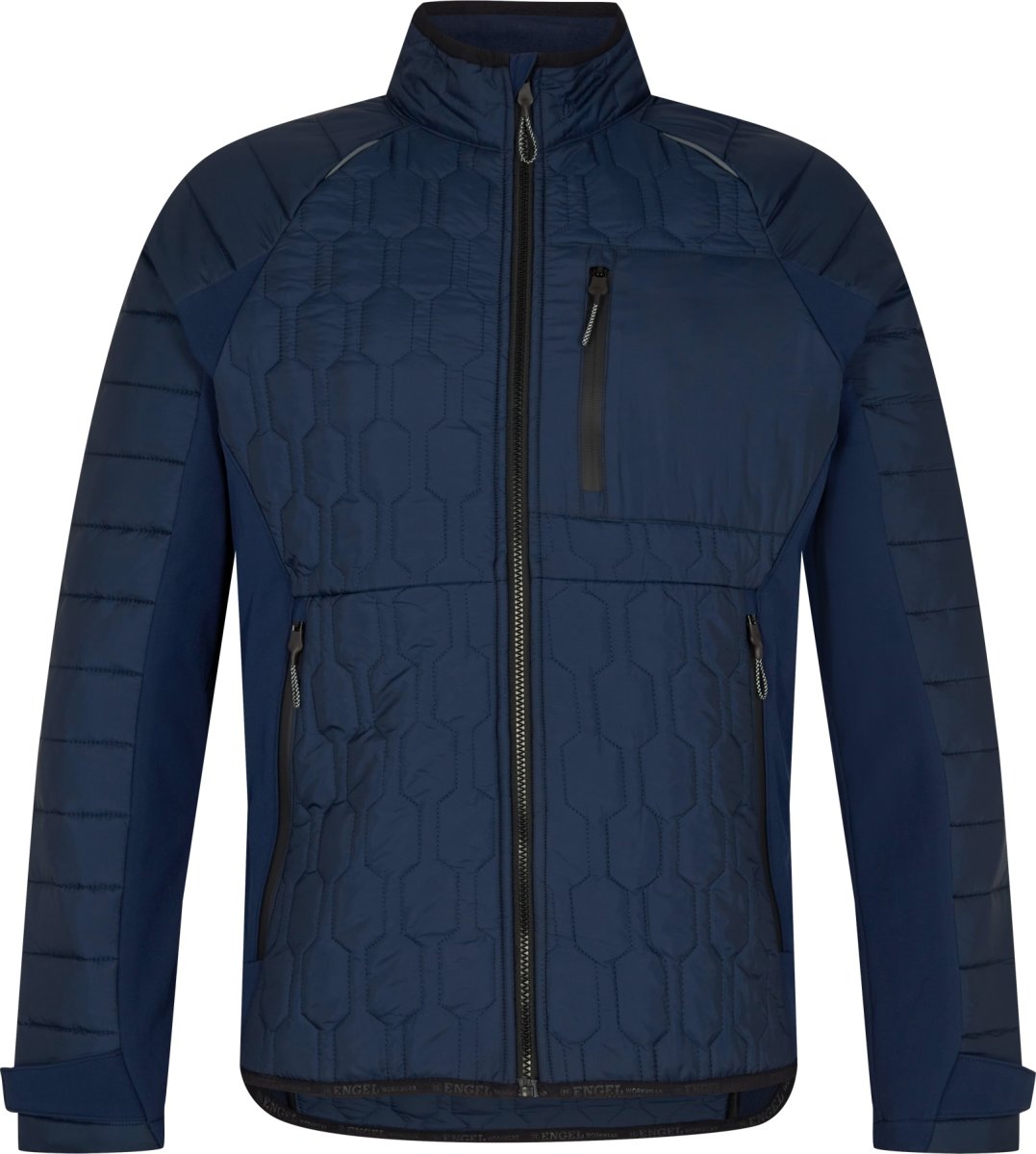 Engel X-treme quiltet jakke, Blå, Str. 2XL
