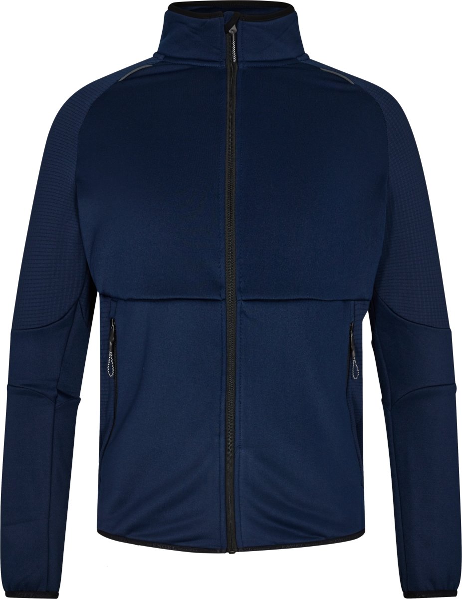 Engel X-treme midlayer cardigan, Blå, Str. S
