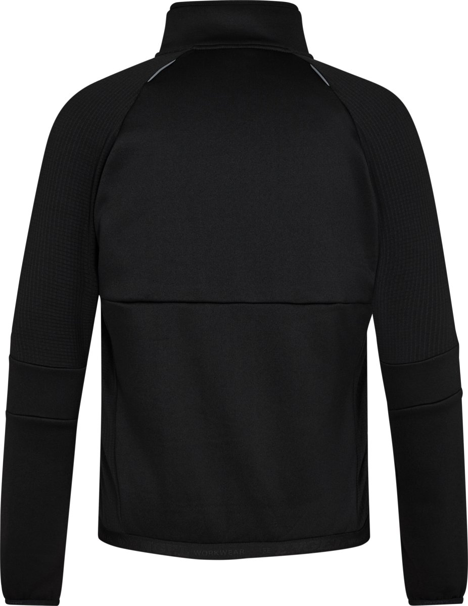 Engel X-treme midlayer cardigan, Sort, Str. L