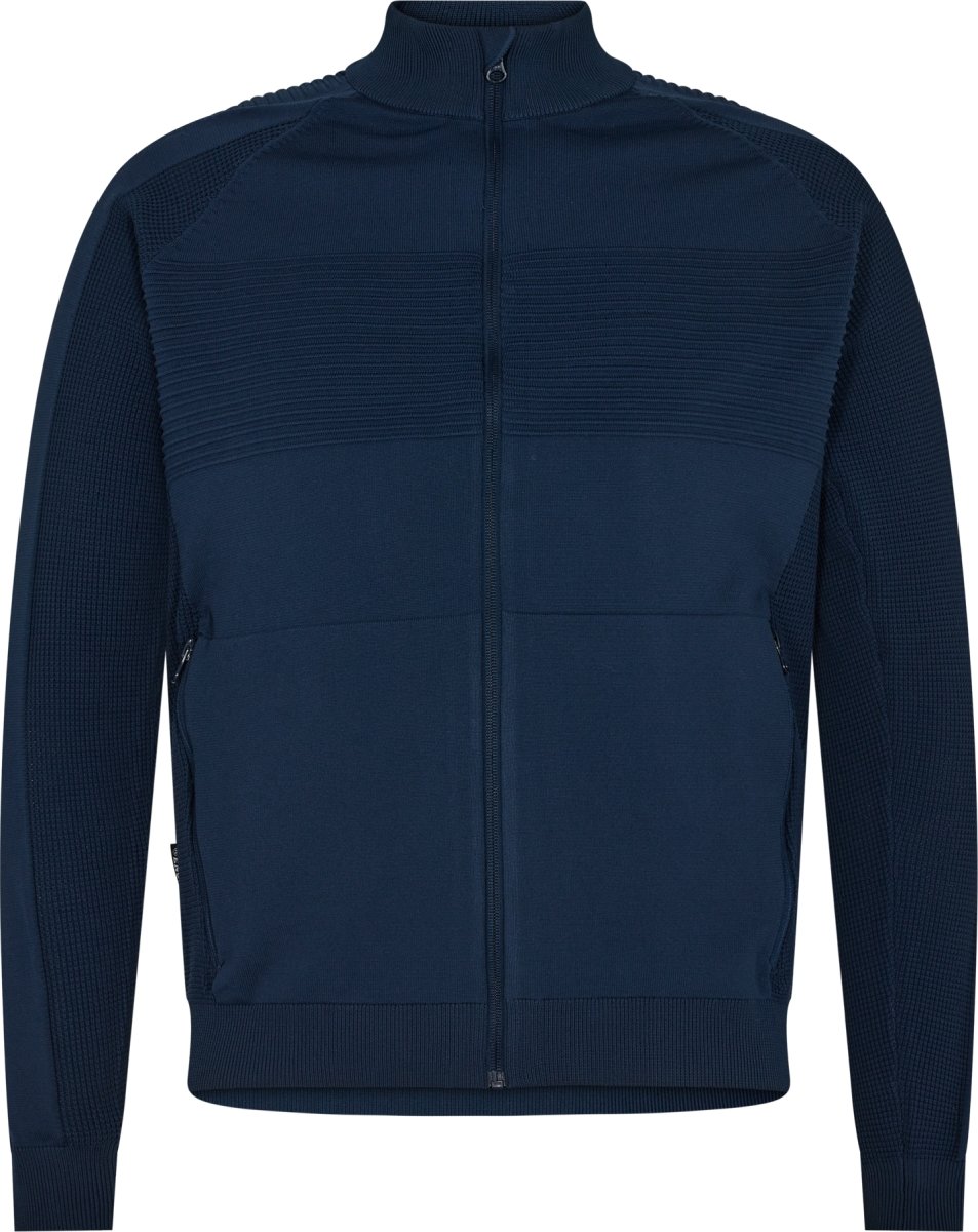 Engel X-treme strikket cardigan, Blå, Str. 2XL