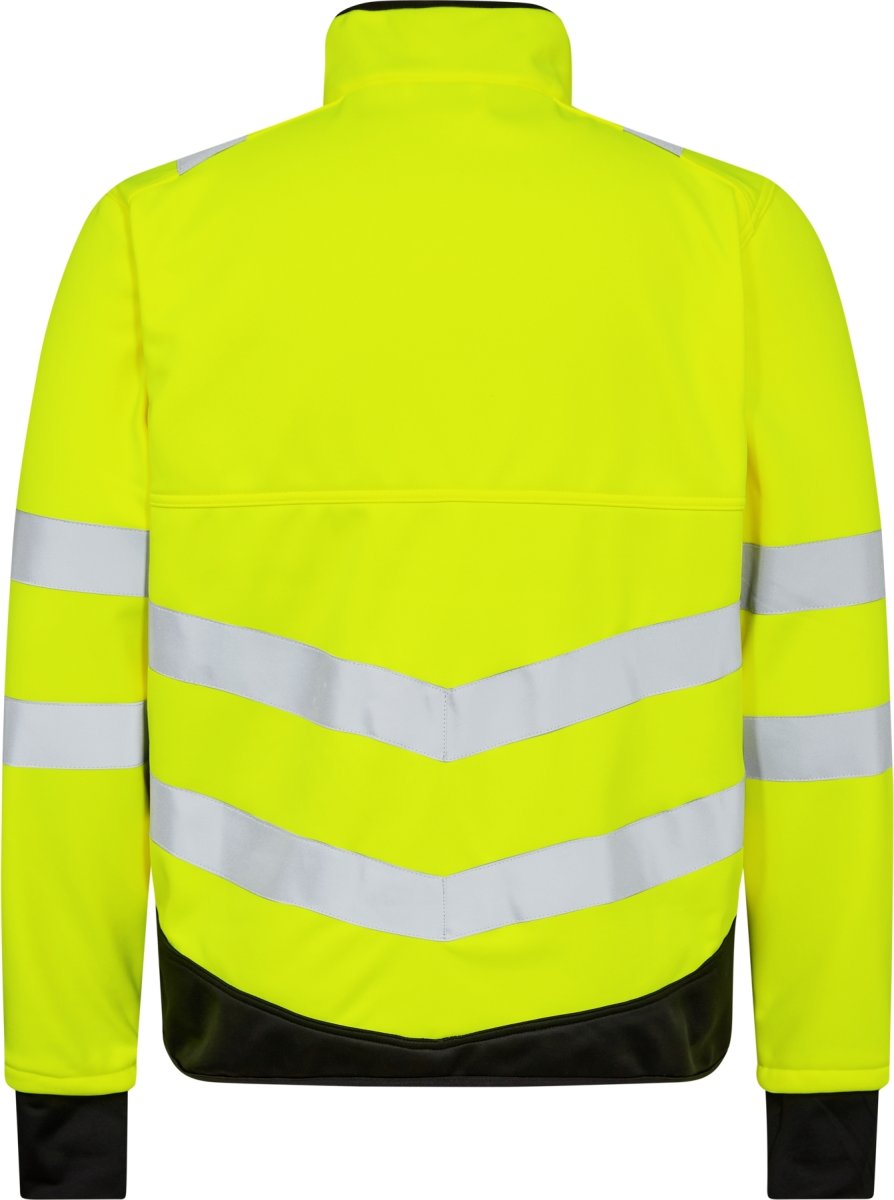 Engel Safety softshelljakke, Gul, Str. 2XL