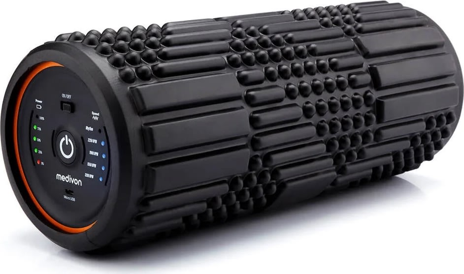 Medivon Foam body Roller, sort