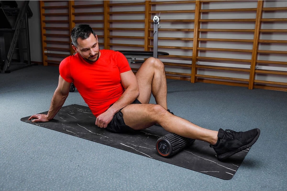 Medivon Foam body Roller, sort