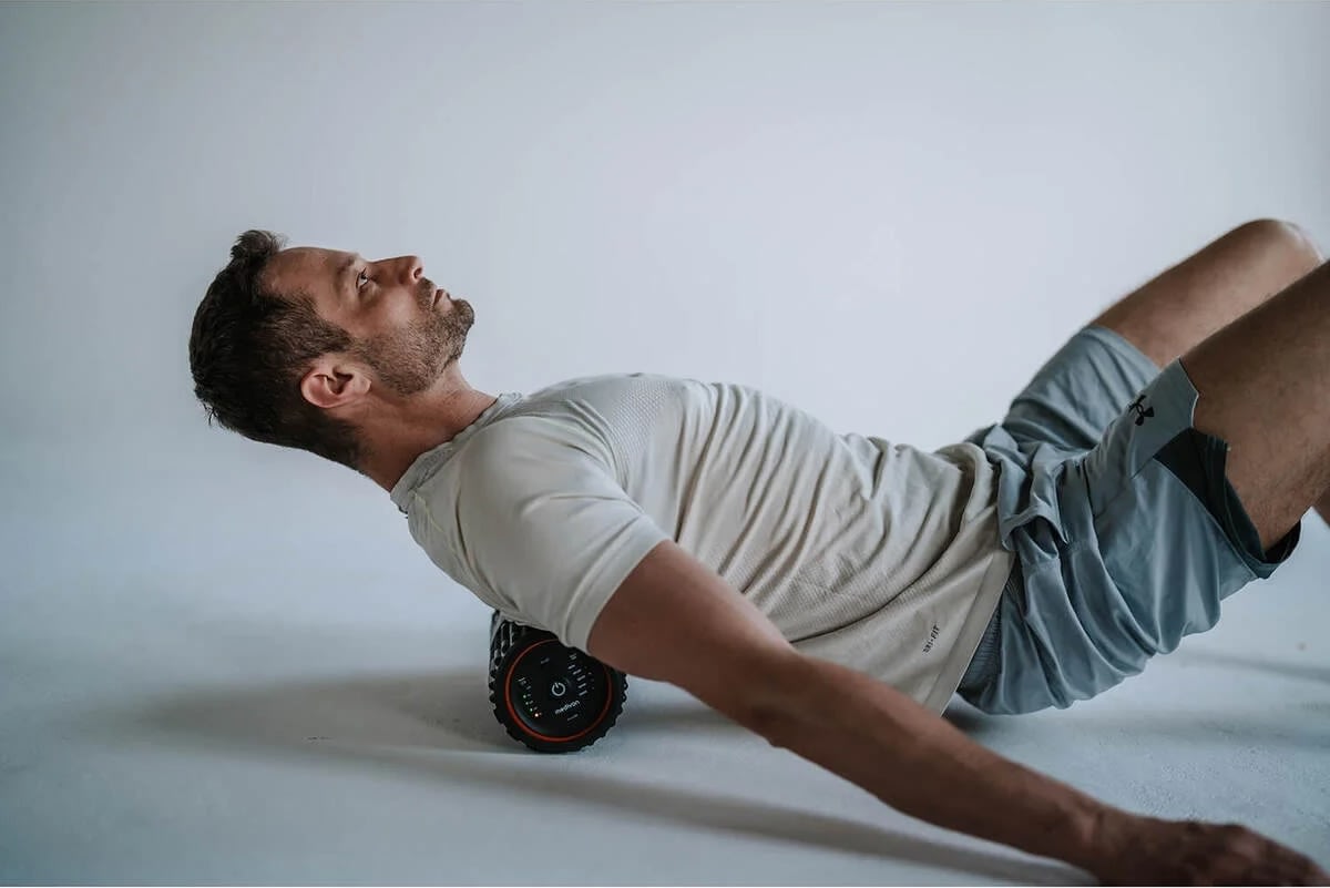Medivon Foam body Roller, sort