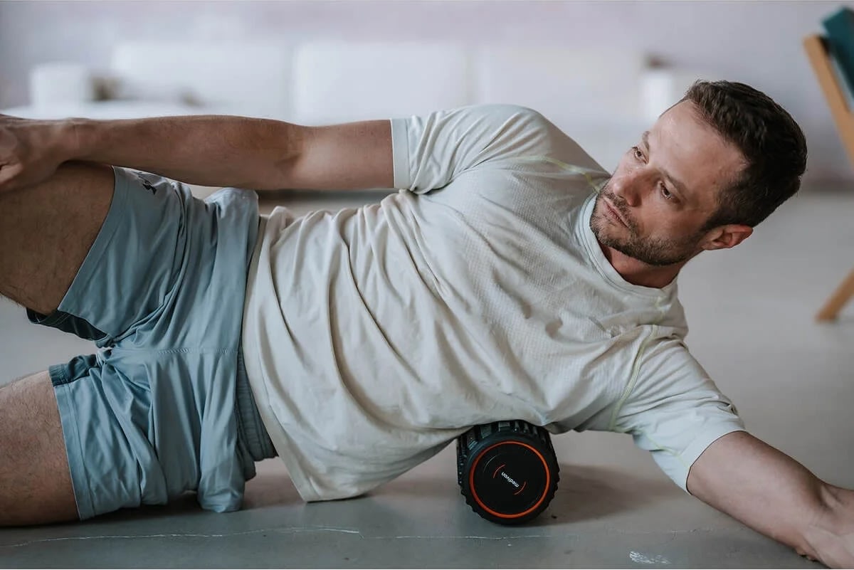 Medivon Foam body Roller, sort
