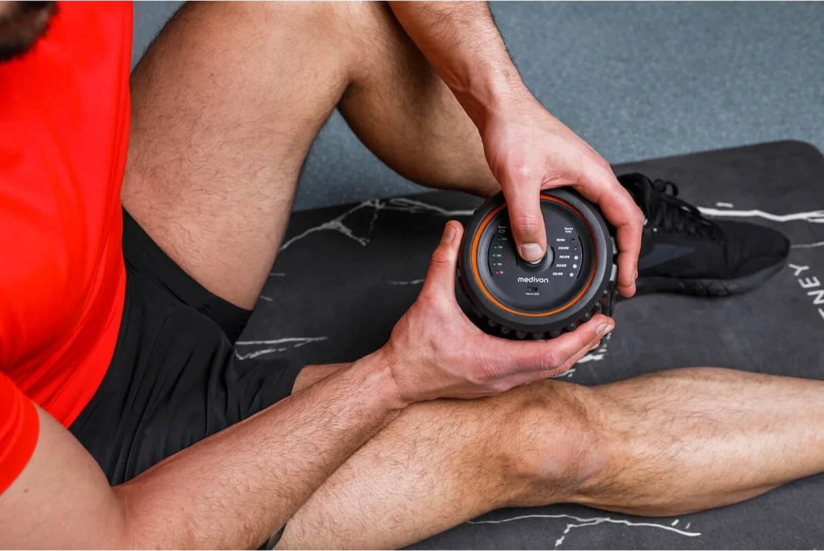 Medivon Foam body Roller, sort