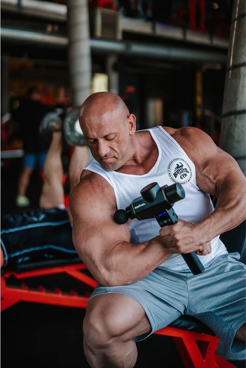 Medivon Massagepistol, sort