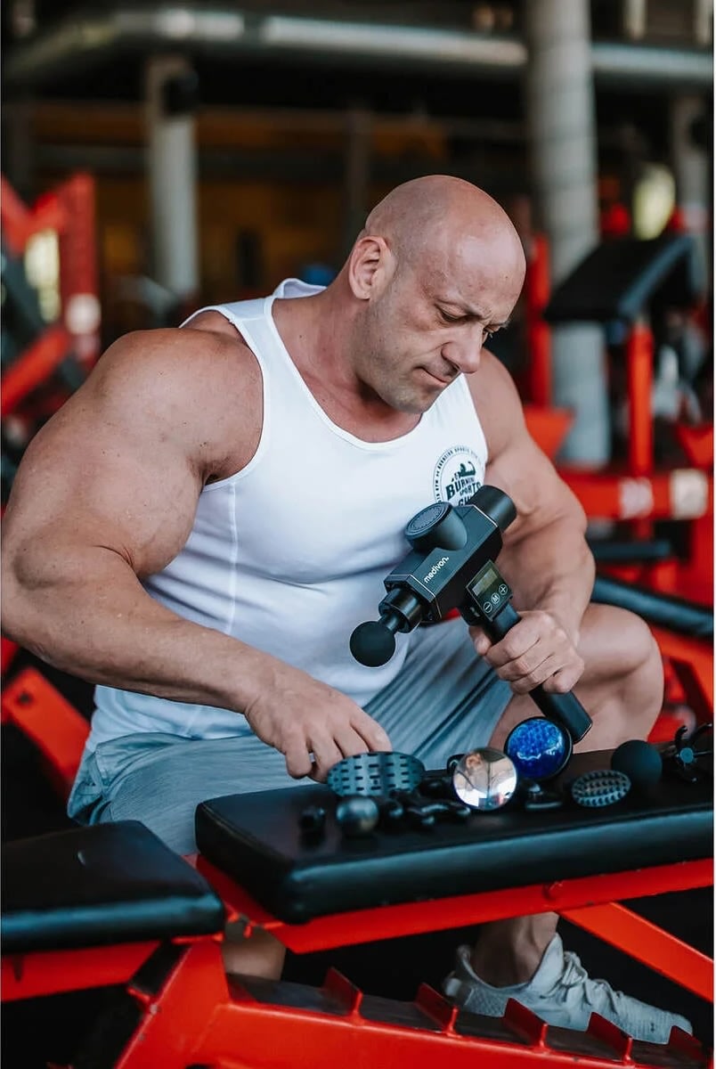 Medivon Massagepistol, sort