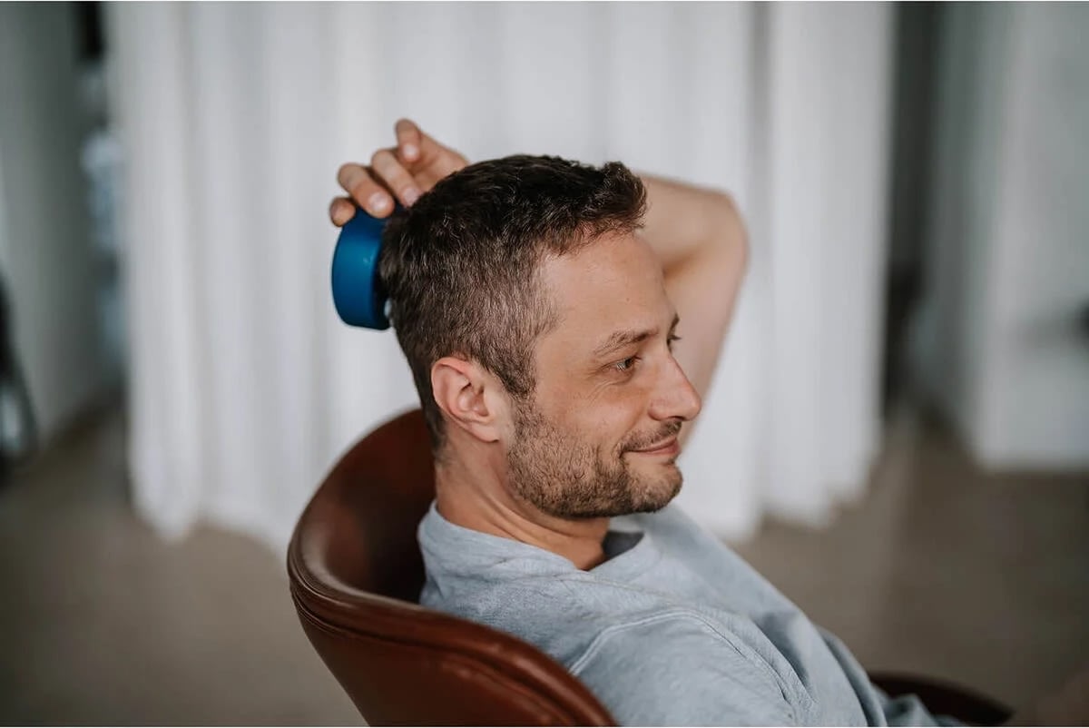 Medivon hovedbundsmassager, blå