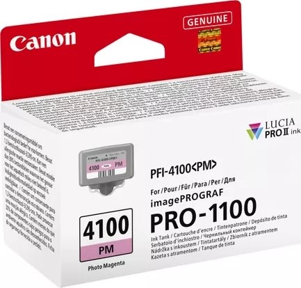 Canon PFI-4100PM blæktank, 80ml, magenta