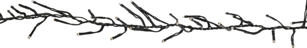 Cluster Lyskæde m/1920 LED, 3 meter, varm hvid