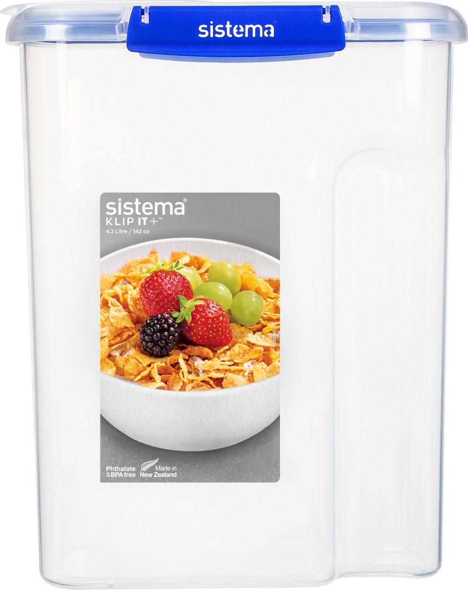 Sistema Klip It+ morgenmads opbevaringsboks, 4,2L