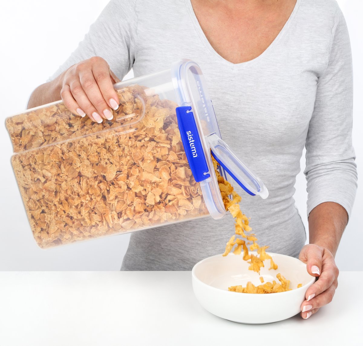 Sistema Klip It+ morgenmads opbevaringsboks, 4,2L
