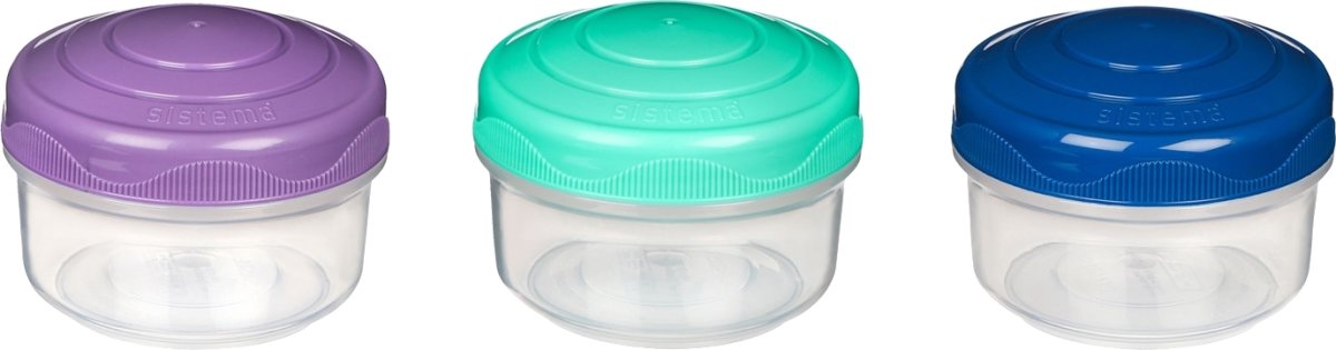 Sistema Mini Bites To Go, 3 stk, 130 ml.