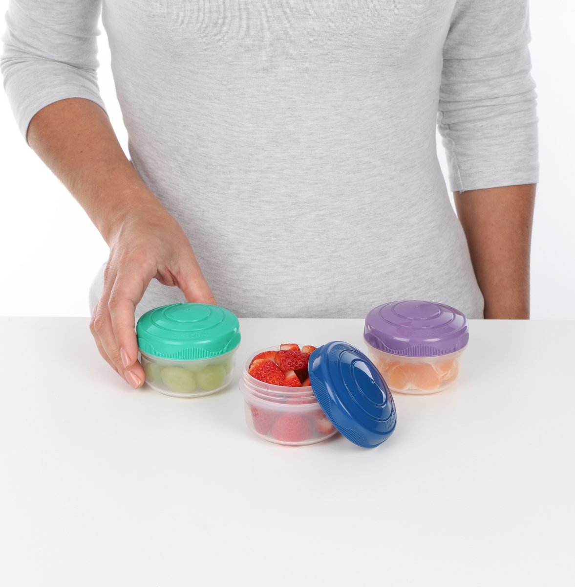 Sistema Mini Bites To Go, 3 stk, 130 ml.