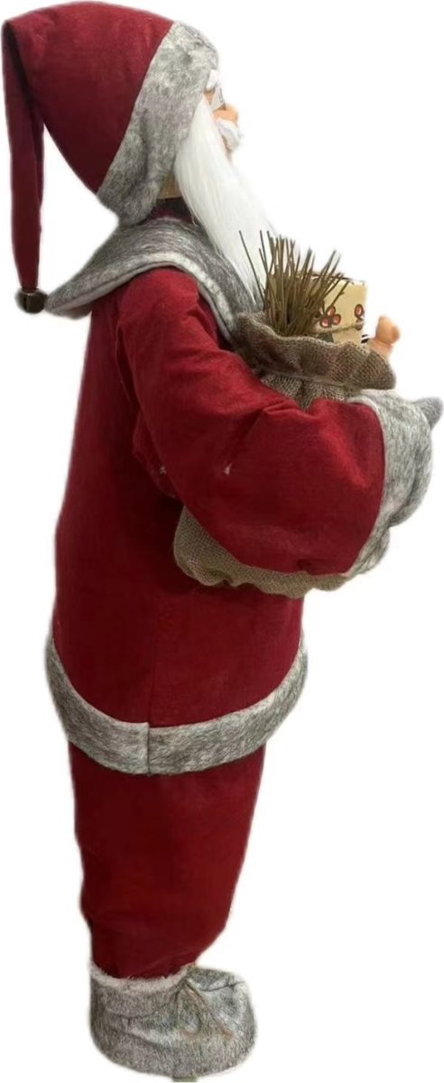 Julemand m/ lanterne, H.120 cm.