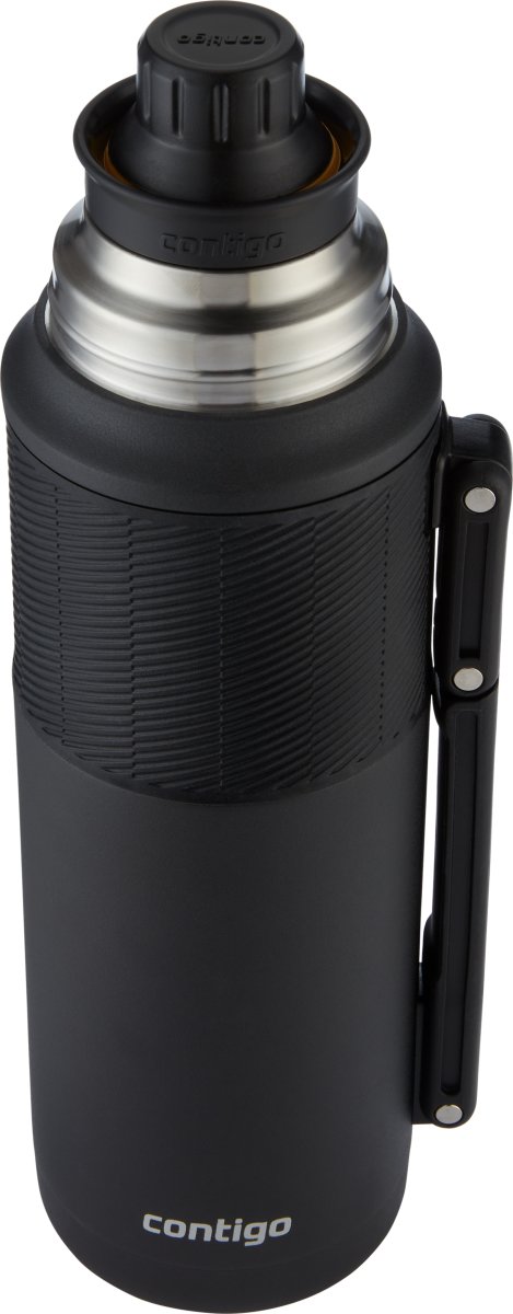 Contigo termoflaske, 1,2L, mat sort