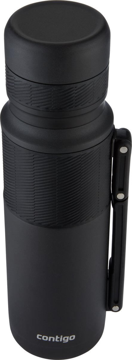Contigo termoflaske, 1,2L, mat sort