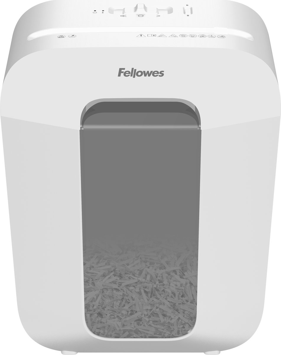Fellowes Powershred LX50 Cross-Cut makulator, hvid