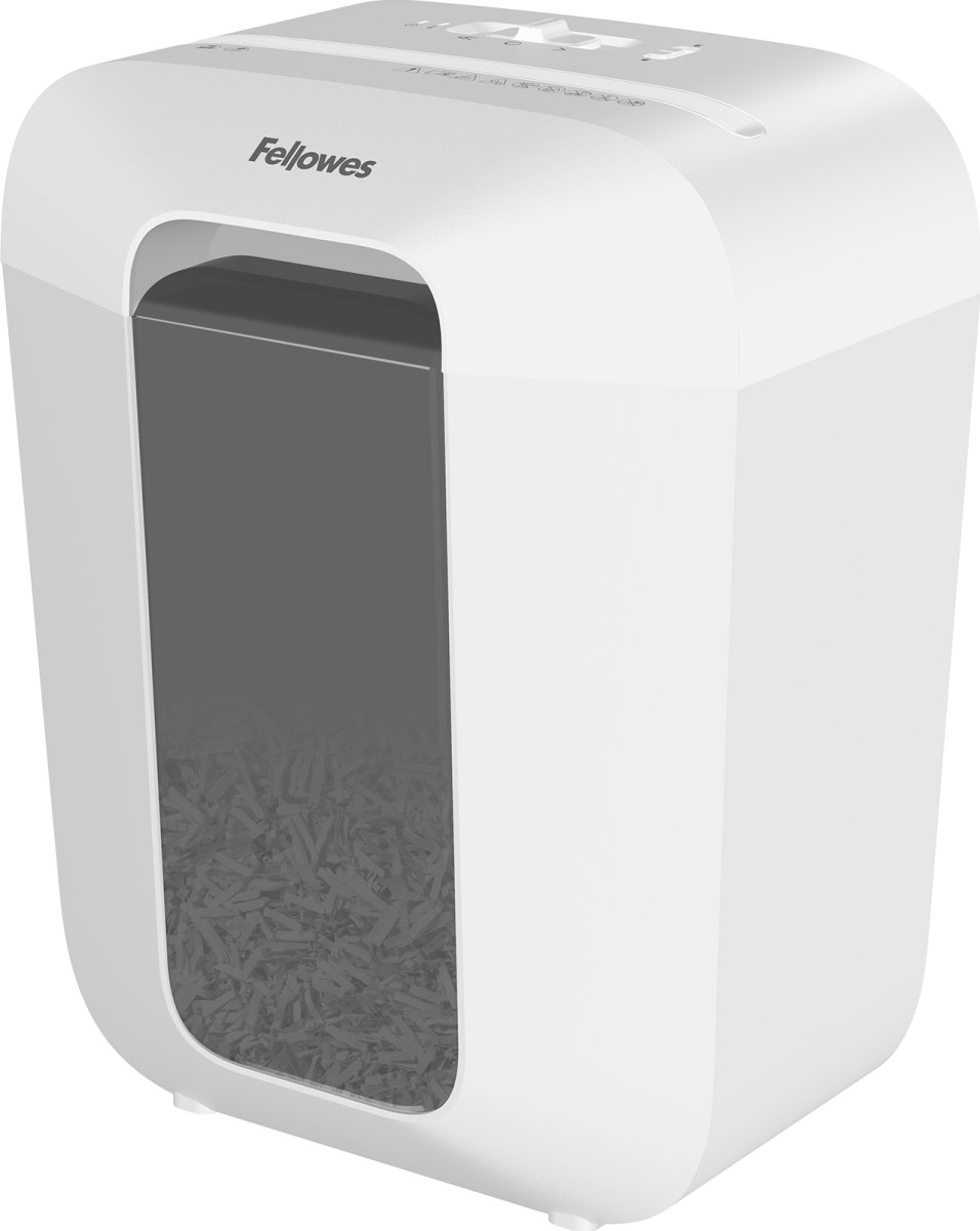 Fellowes Powershred LX50 Cross-Cut makulator, hvid