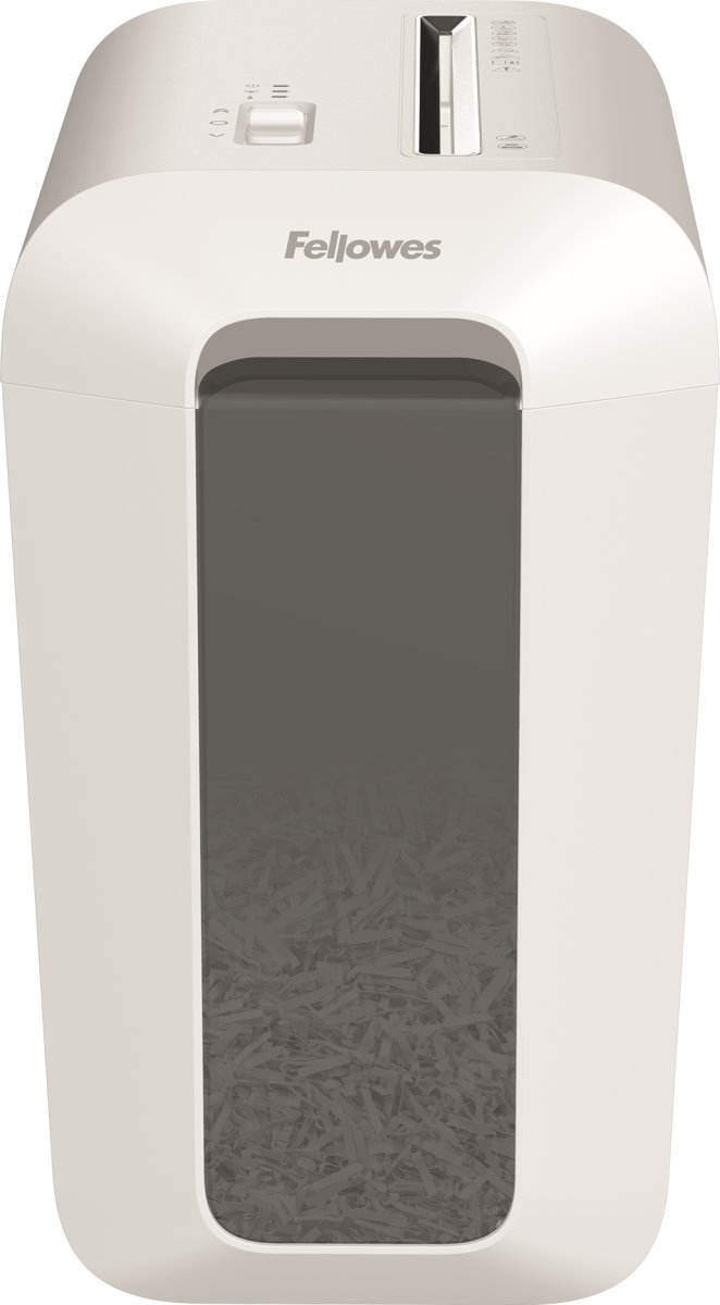 Fellowes Powershred LX65 Cross-Cut makulator, hvid