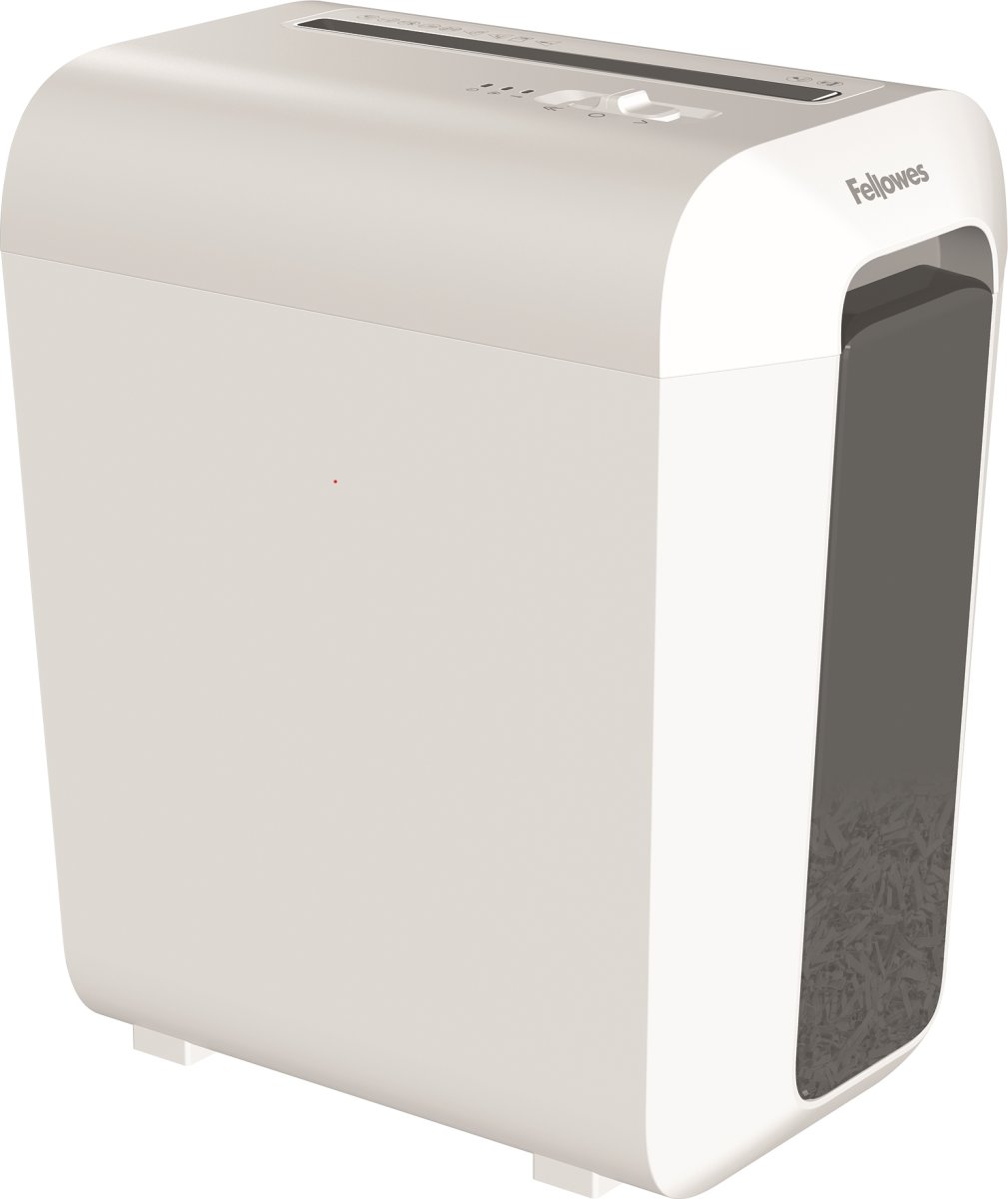 Fellowes Powershred LX65 Cross-Cut makulator, hvid