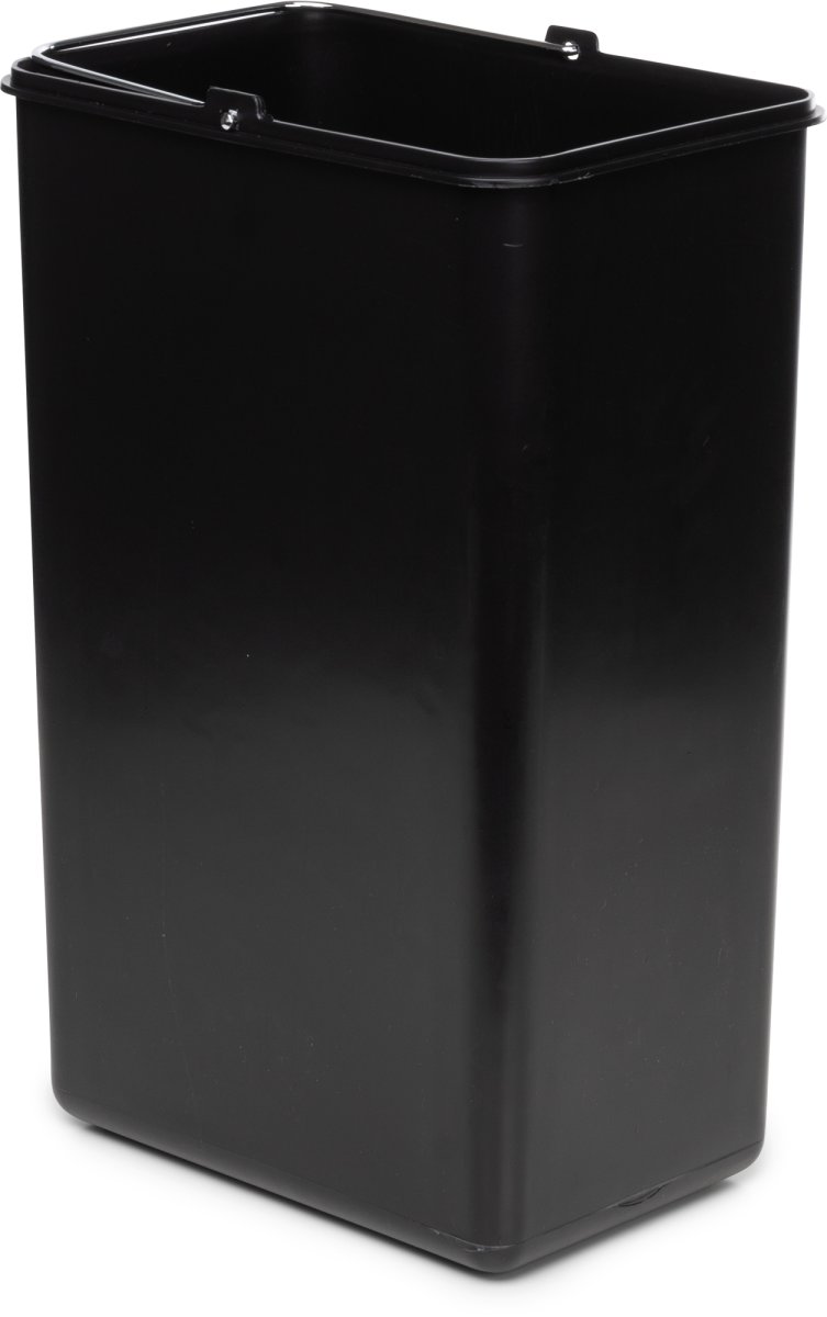 Atlantic Affaldsstation 3x15 L, Pedallåg, Sort