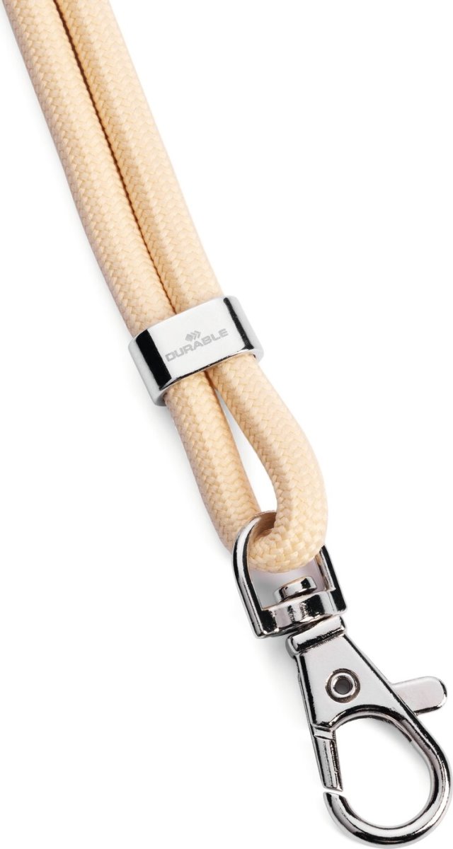Durable Hålsbånd rPET | Beige | 10 stk.