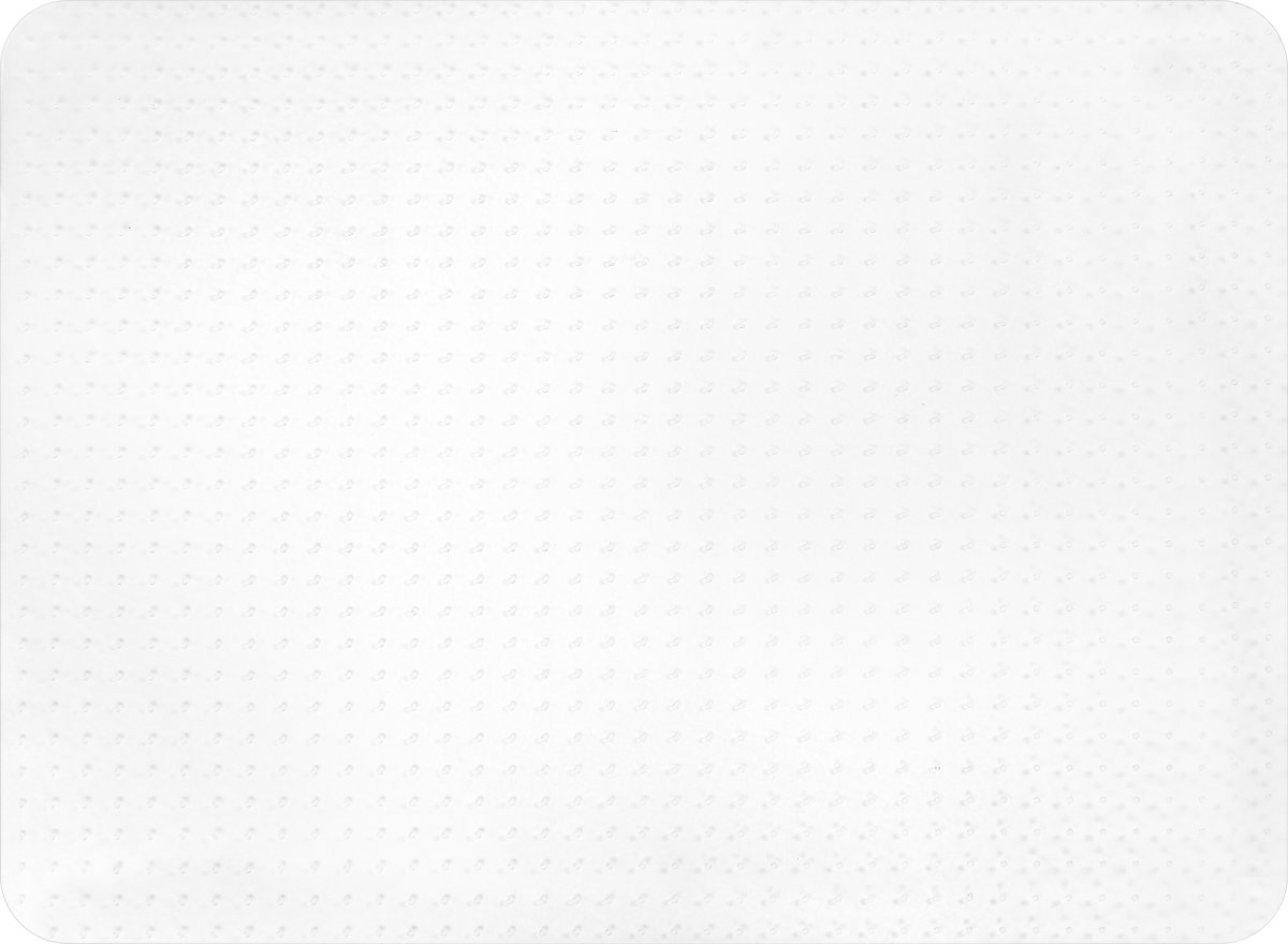 Lux stoleunderlag m/pigge, 120x150 cm, PVC
