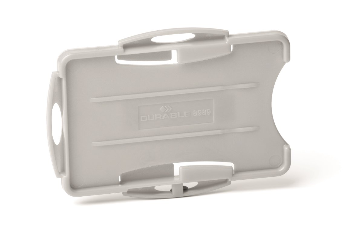 Durable Eco Kortholder | 2 kort | Grå | 10 stk.