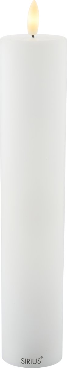 Sirius Sille LED Lys, Genopladelig, Ø5/H25cm, Hvid