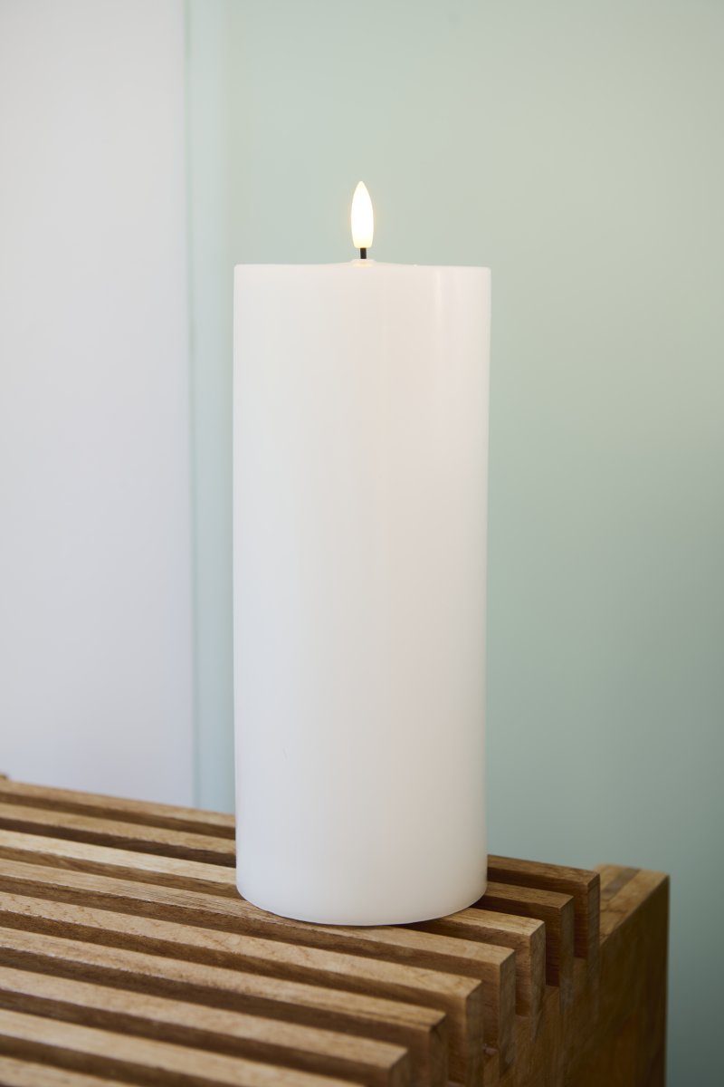 Sirius Sille LED, Genopladelig, Ø10/H25cm, Hvid