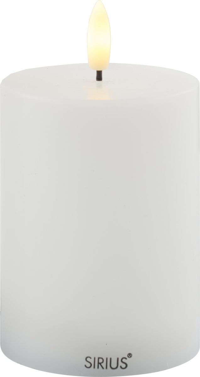 Sirius Sille LED Lys, Genopladelig, Ø7,5/10cm,Hvid