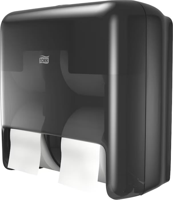 Tork T7 Dispenser Toiletpapir u/hylse Quadro, Sort
