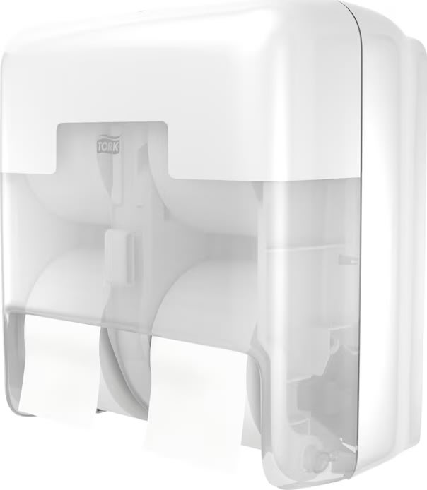 Tork T7 Dispenser Toiletpapir u/hylse Quadro, Hvid