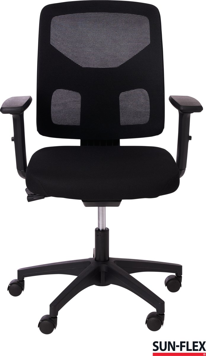 SUN-FLEX® Officechair mesh, sort