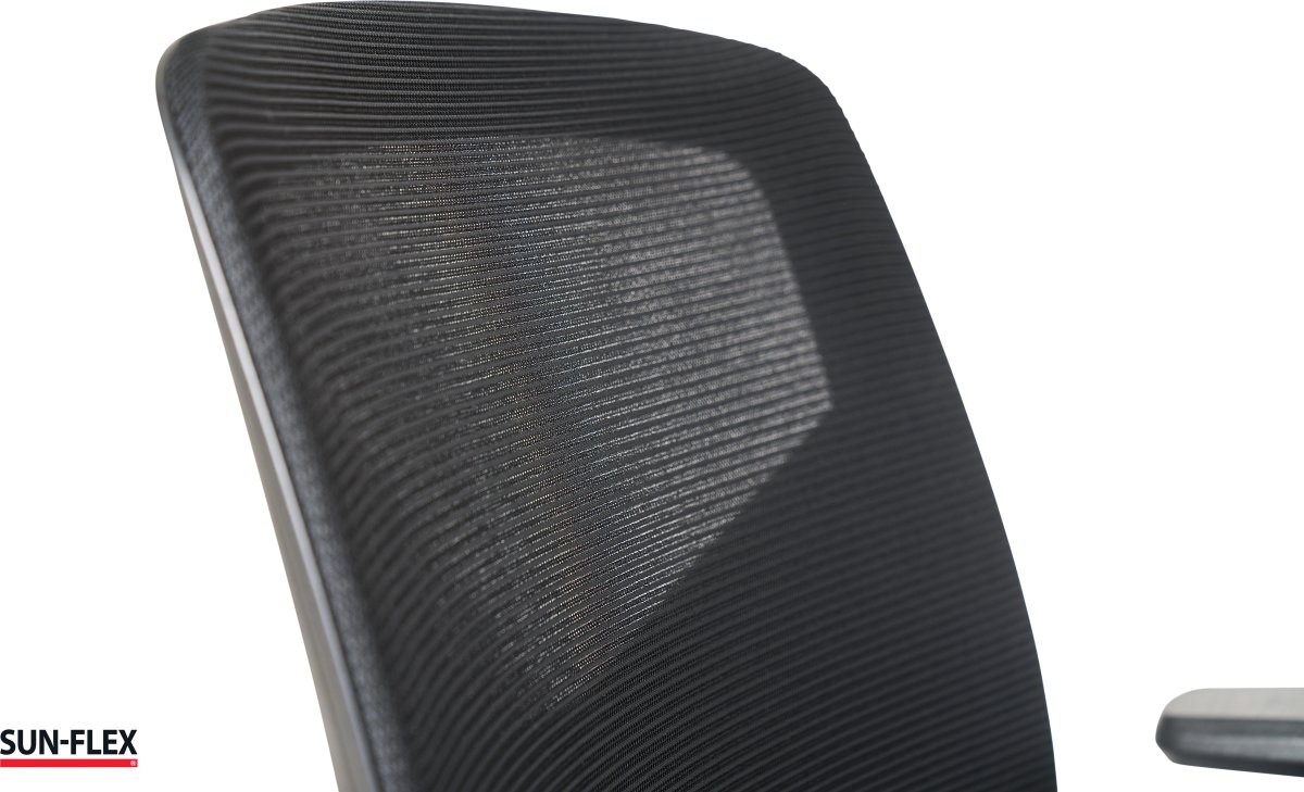 SUN-FLEX® Officechair mesh, sort