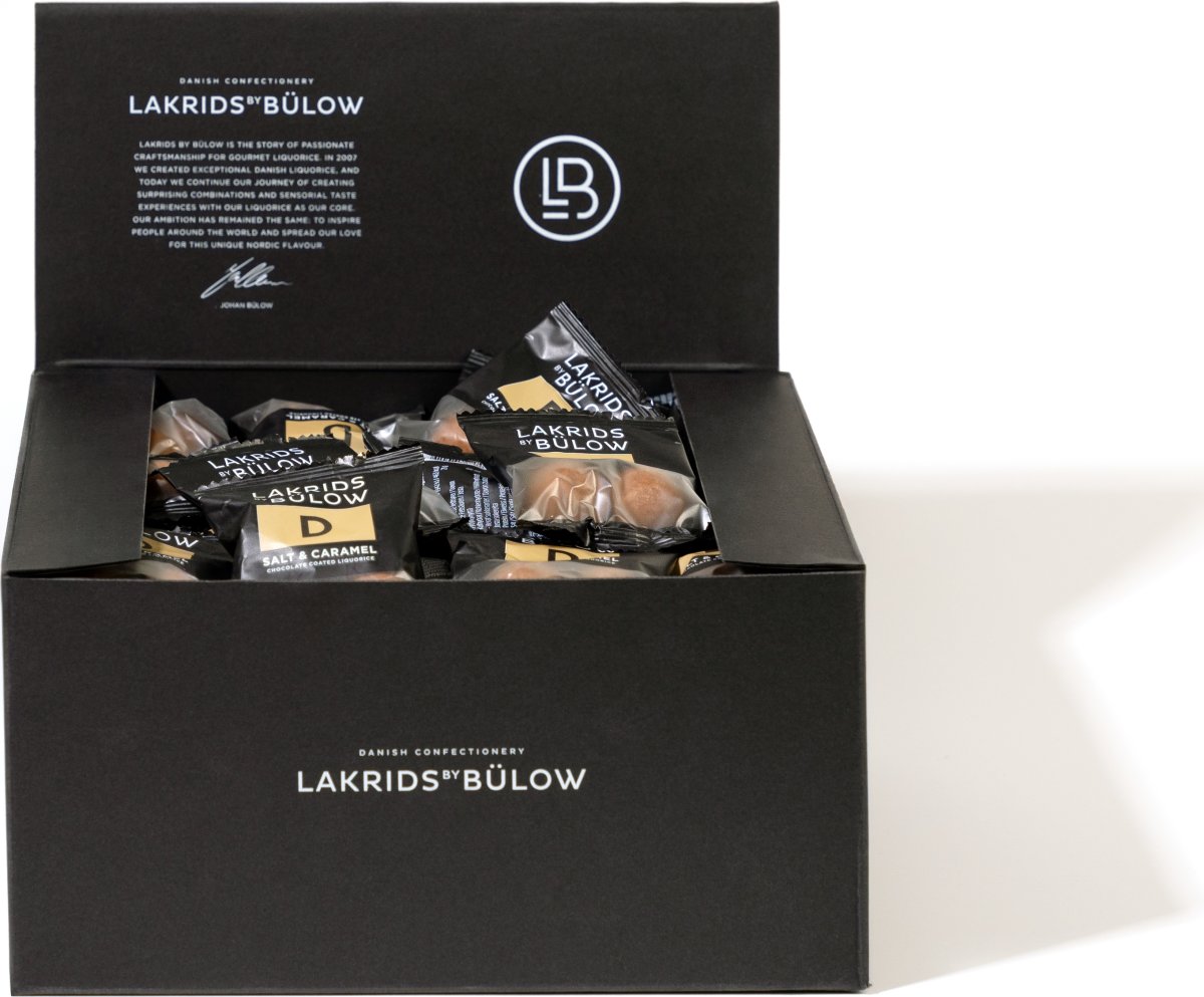 Bülow Lakrids Box of Minis, 60 poser á 2 stk, 720g