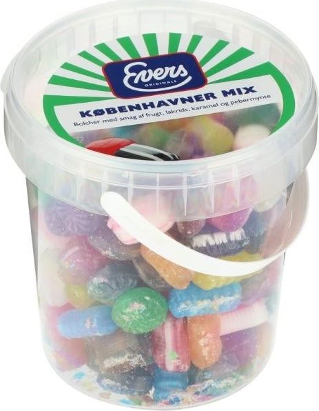 Evers Københavnermix Bolcher, 600 g