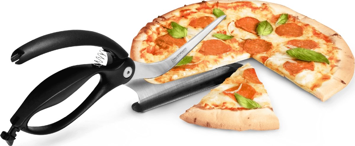 Dreamfarm Scizza pizzasaks, 30cm, sort