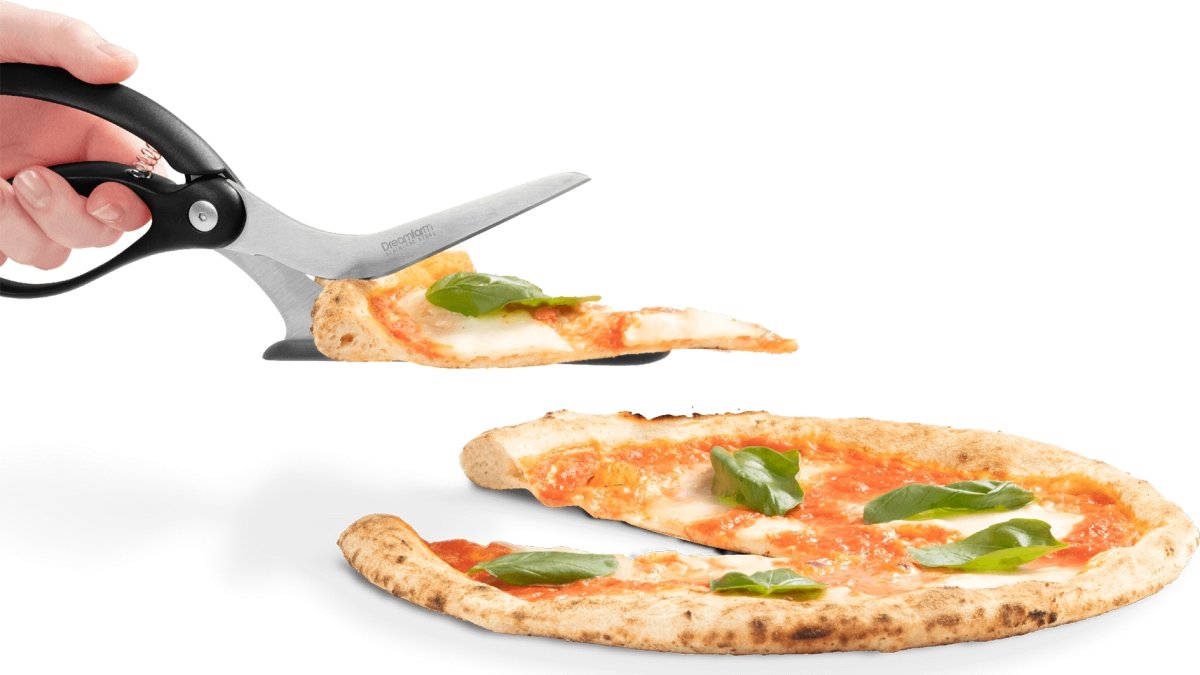 Dreamfarm Scizza pizzasaks, 30cm, sort
